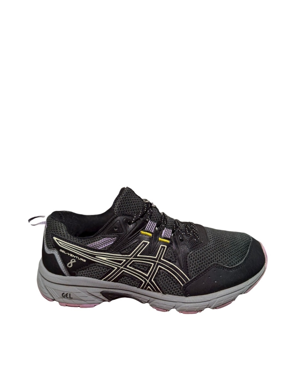 ASICS Women's Black Gel-Adventure Running Shoe size 7